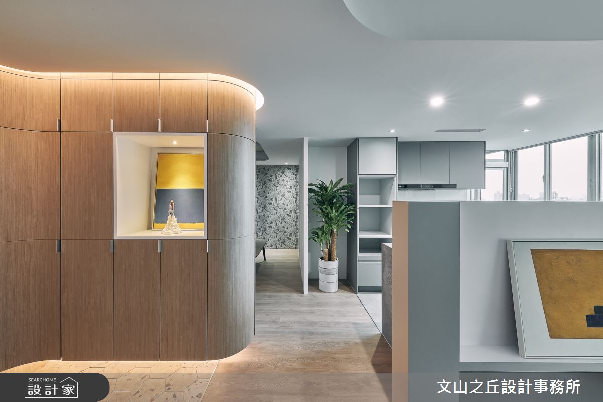 27坪老屋(16~30年)＿混搭風案例圖片＿文山之丘室內裝修設計有限公司＿文山之丘_01.再見淡水河之1