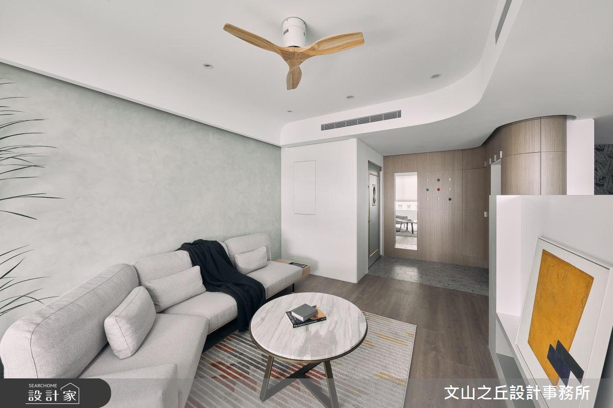 27坪老屋(16~30年)＿混搭風案例圖片＿文山之丘室內裝修設計有限公司＿文山之丘_01.再見淡水河之4