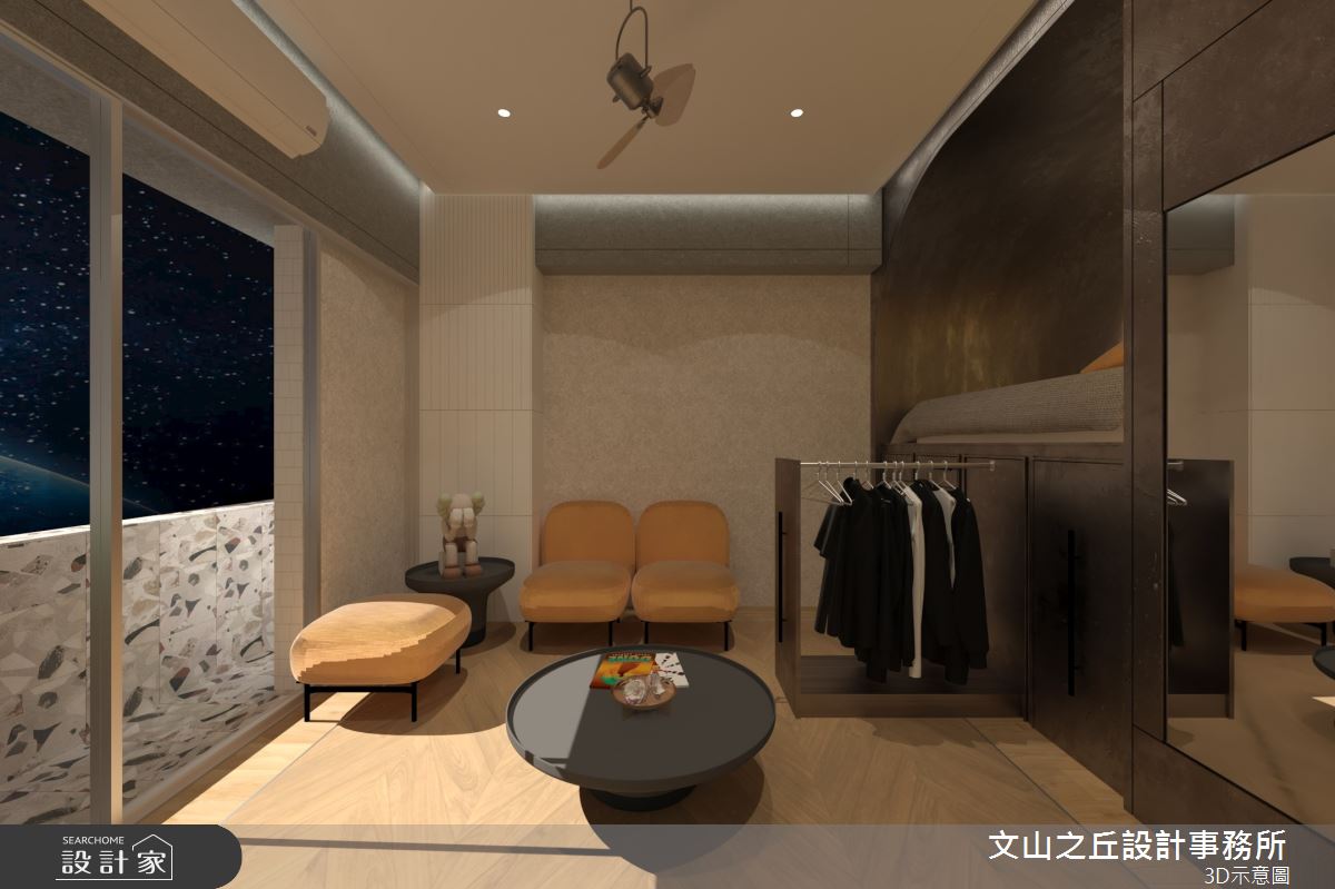 8坪老屋(16~30年)＿現代風客廳案例圖片＿文山之丘室內裝修設計有限公司＿文山之丘_06.火星新樂園之13