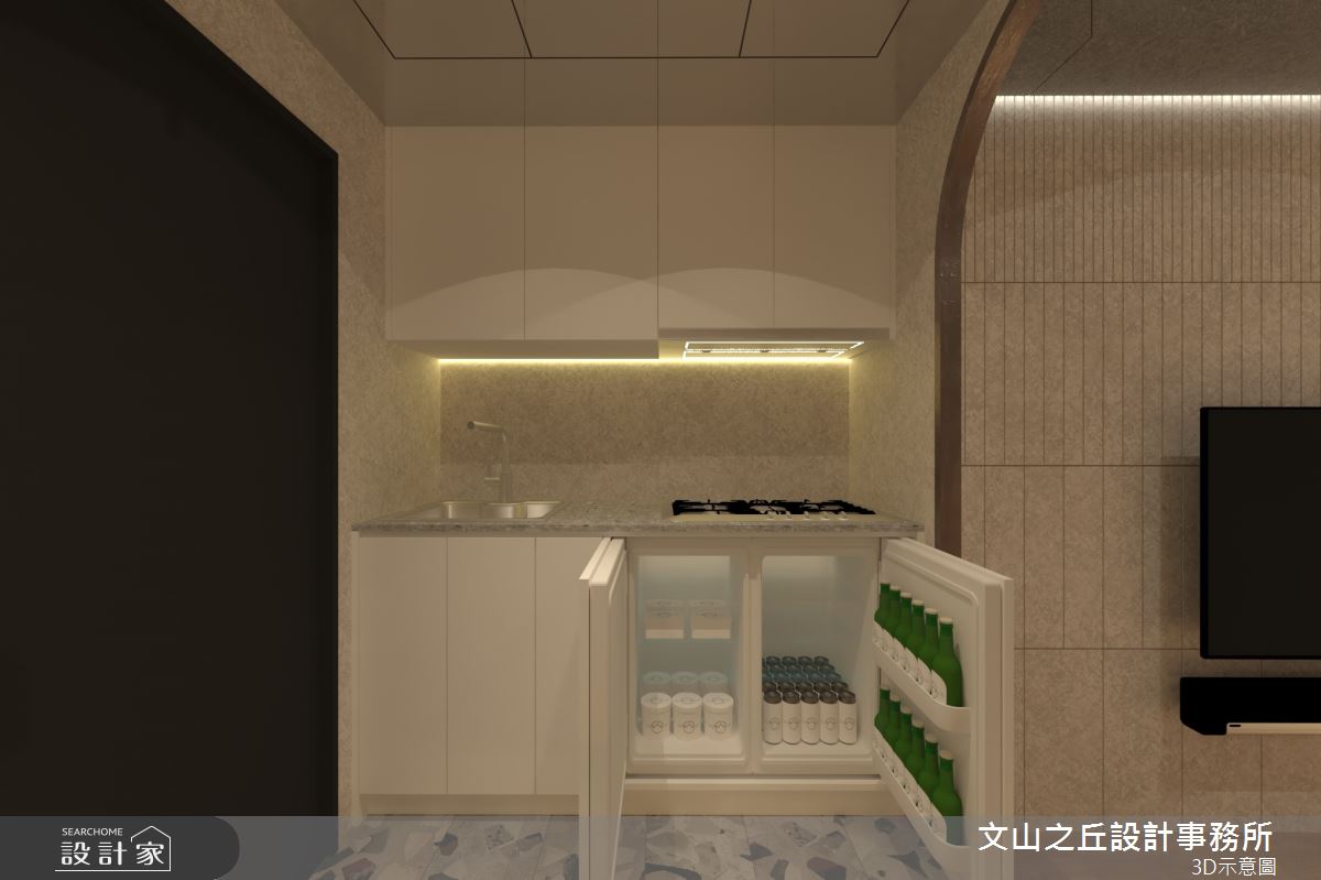 8坪老屋(16~30年)＿現代風廚房案例圖片＿文山之丘室內裝修設計有限公司＿文山之丘_06.火星新樂園之5