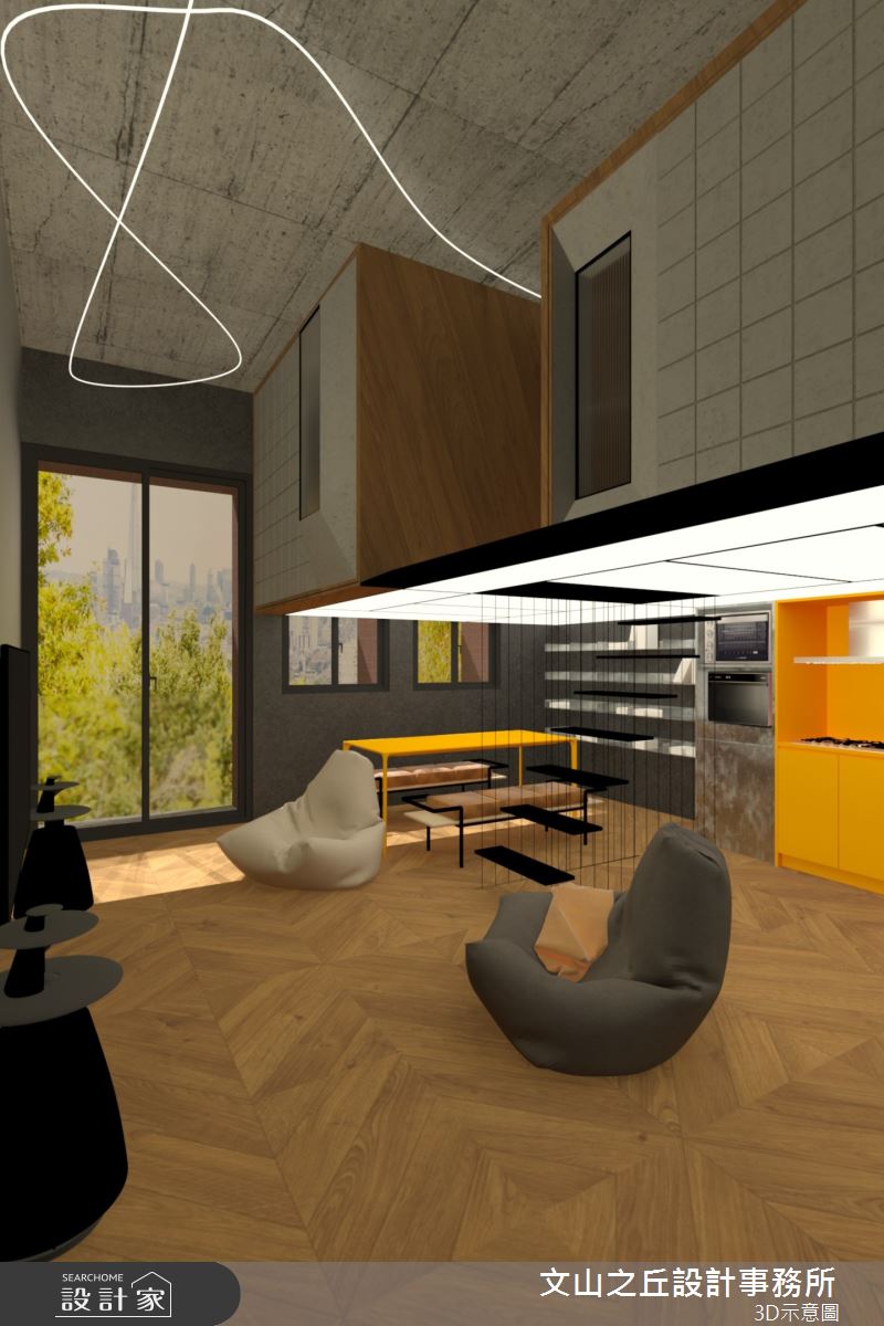 預售屋＿混搭風商業空間案例圖片＿文山之丘室內裝修設計有限公司＿文山之丘_07.大橋頭C宅之9