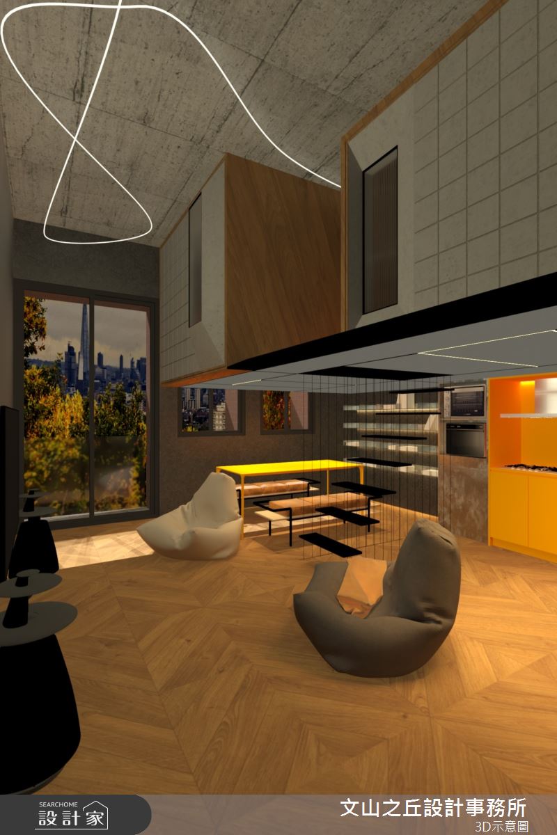 預售屋＿混搭風商業空間案例圖片＿文山之丘室內裝修設計有限公司＿文山之丘_07.大橋頭C宅之10