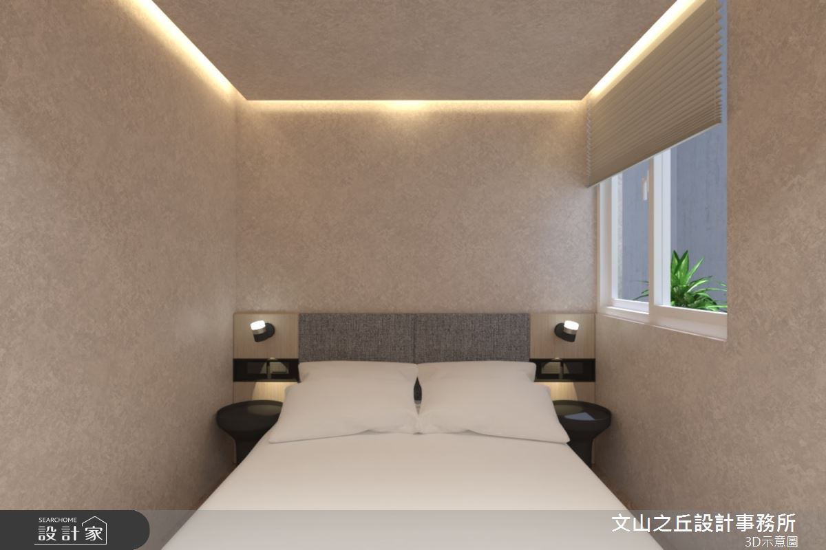 23坪老屋(41~50年)＿現代簡約風臥室案例圖片＿文山之丘室內裝修設計有限公司＿文山之丘_13.社子王宅之87
