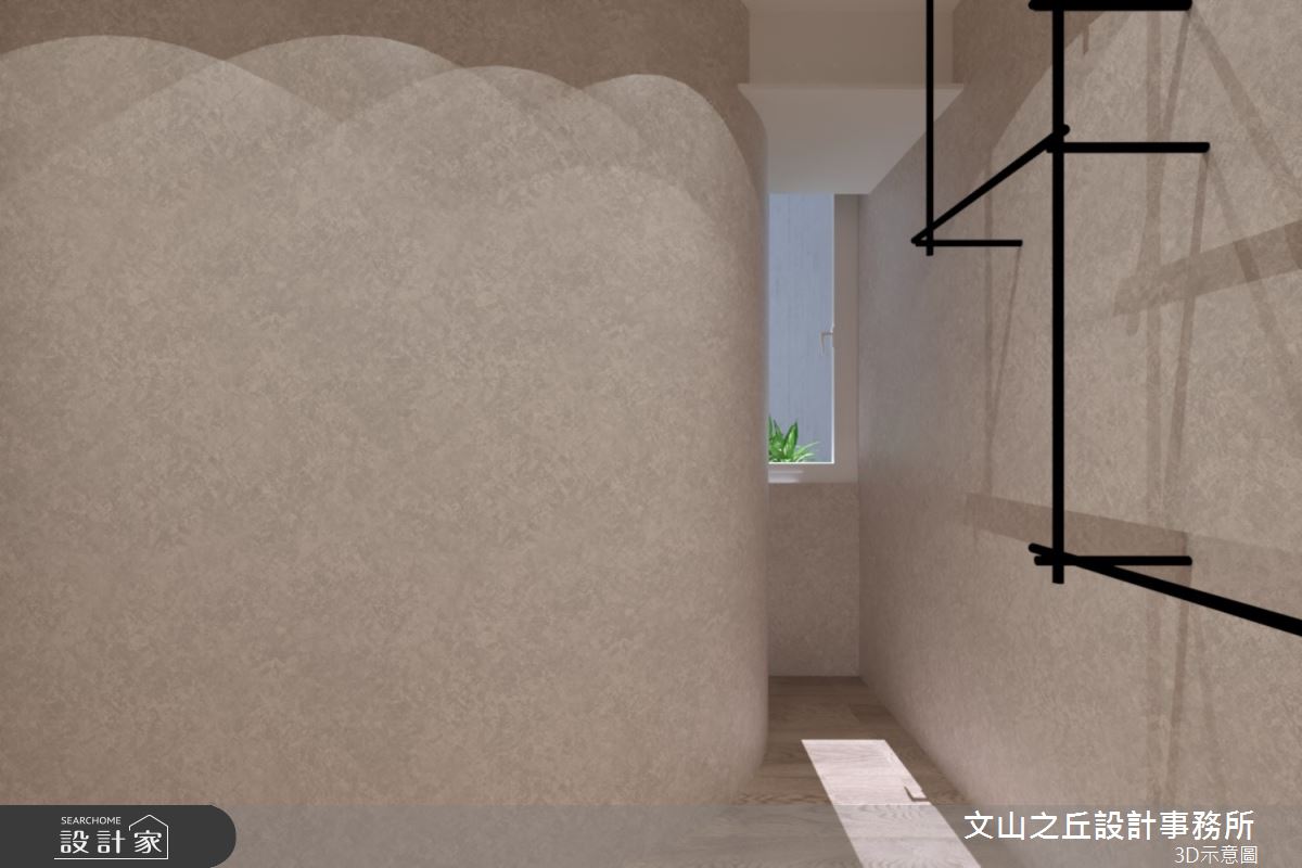23坪老屋(41~50年)＿現代簡約風更衣間案例圖片＿文山之丘室內裝修設計有限公司＿文山之丘_13.社子王宅之7