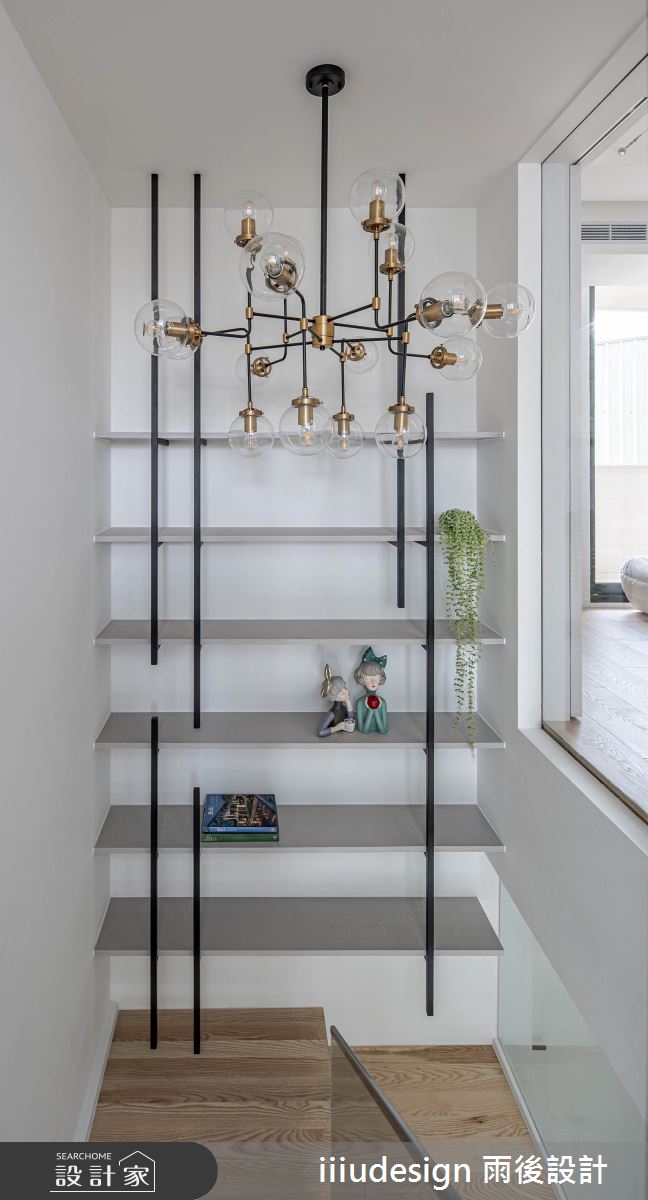 85坪老屋(41~50年)＿現代風樓梯案例圖片＿雨後設計有限公司＿雨後_彰化黃宅之12