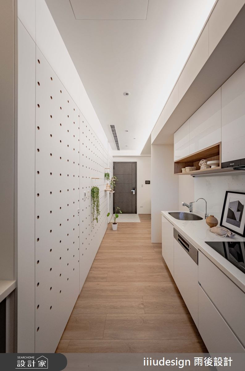 13坪預售屋＿現代風玄關廚房案例圖片＿雨後設計有限公司＿雨後_新北趙宅之5