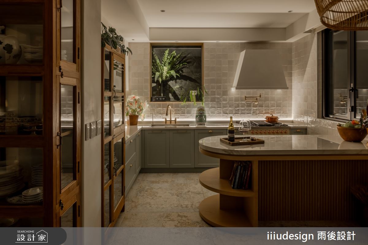 64坪老屋(50年以上)＿現代風廚房中島案例圖片＿雨後設計有限公司＿雨後_台北50年老屋翻修之51