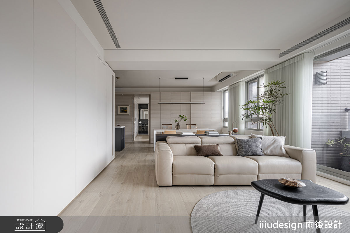 30坪新古屋(10年以下)＿現代風客廳餐廳案例圖片＿雨後設計有限公司＿雨後_北投林宅之4