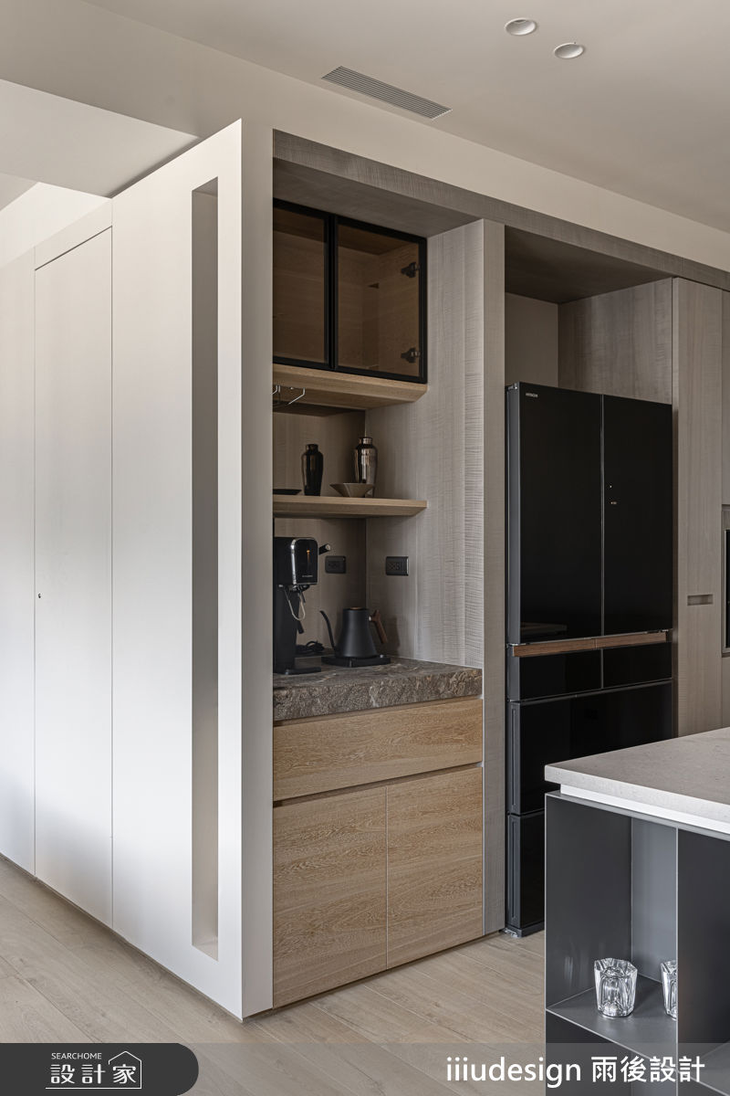 30坪新古屋(10年以下)＿現代風中島案例圖片＿雨後設計有限公司＿雨後_北投林宅之11