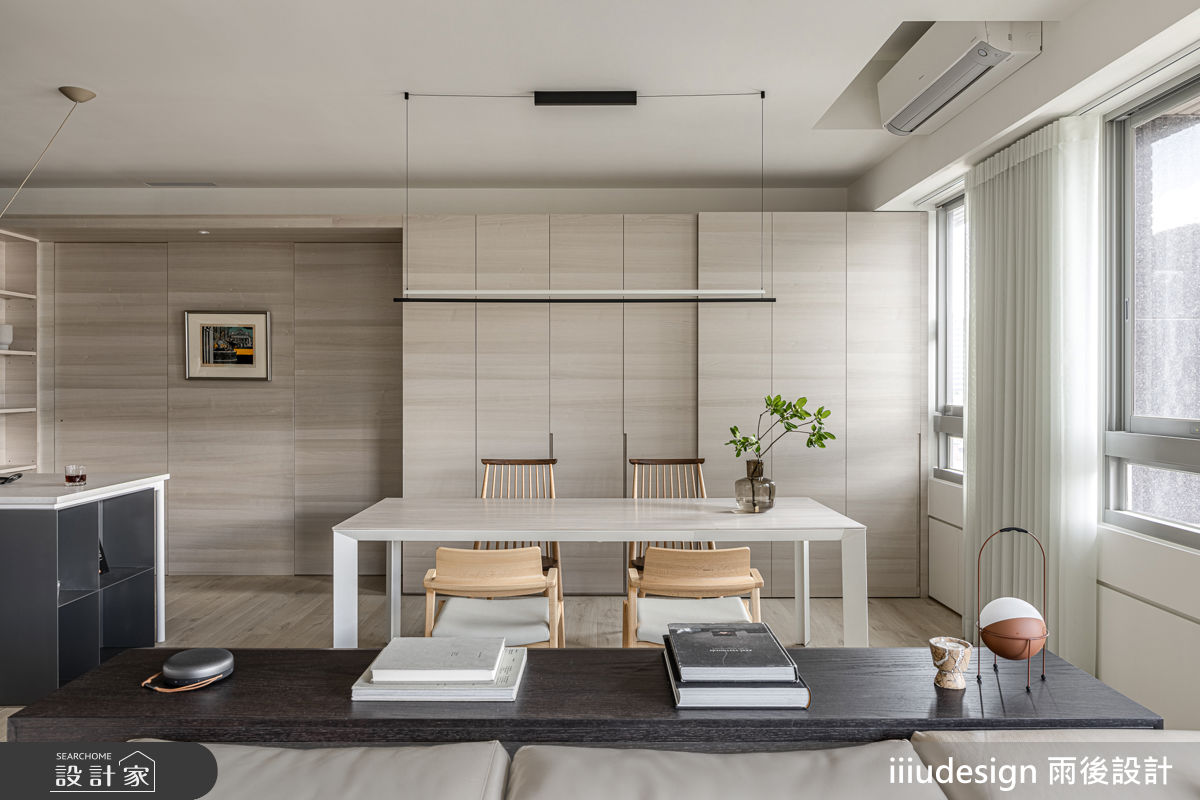 30坪新古屋(10年以下)＿現代風客廳餐廳案例圖片＿雨後設計有限公司＿雨後_北投林宅之25