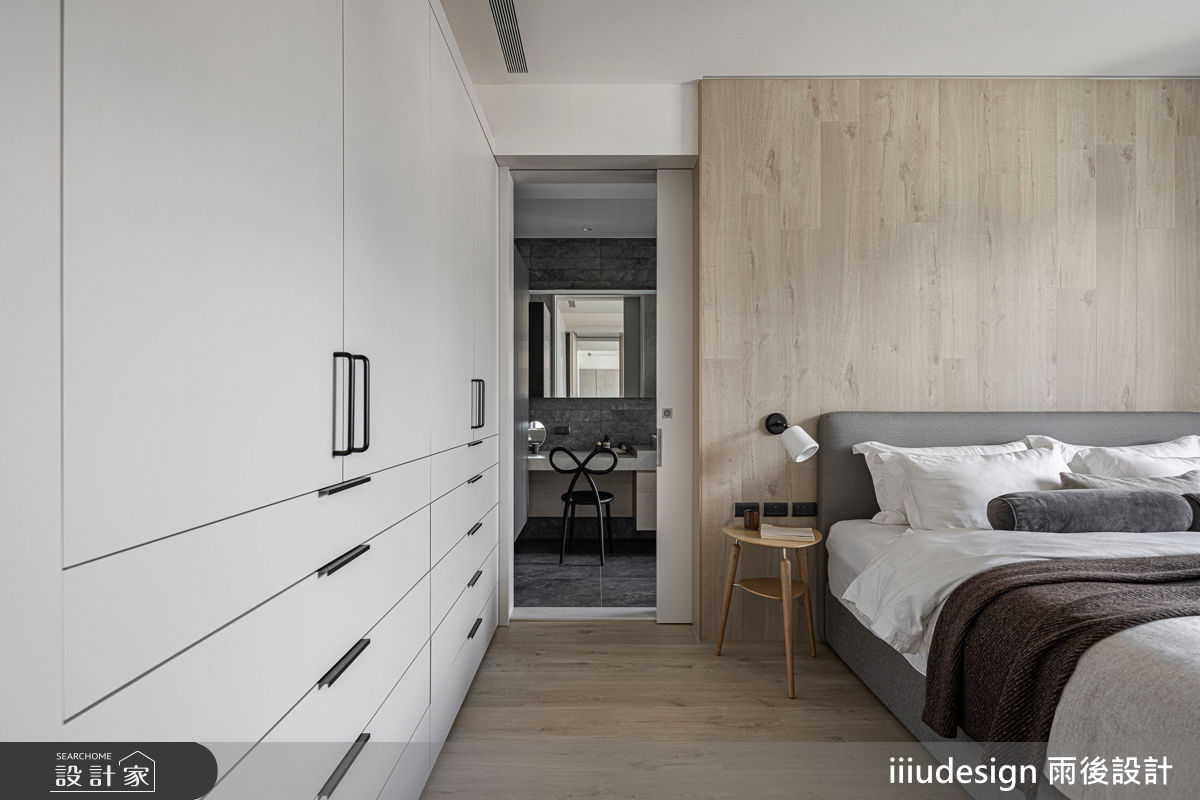 30坪新古屋(10年以下)＿現代風臥室案例圖片＿雨後設計有限公司＿雨後_北投林宅之13