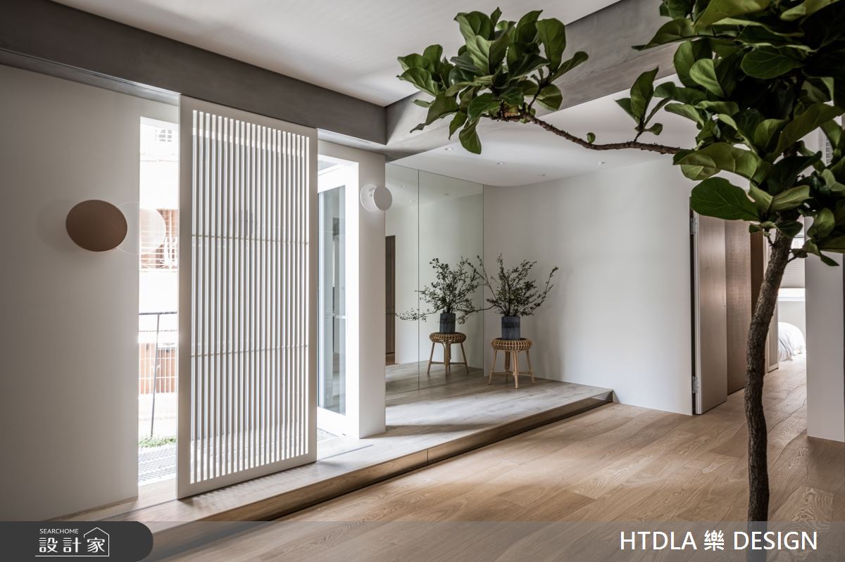 41坪老屋(31~40年)＿混搭風走廊案例圖片＿樂之設計＿樂之設計_方圓之間_大安張宅之13