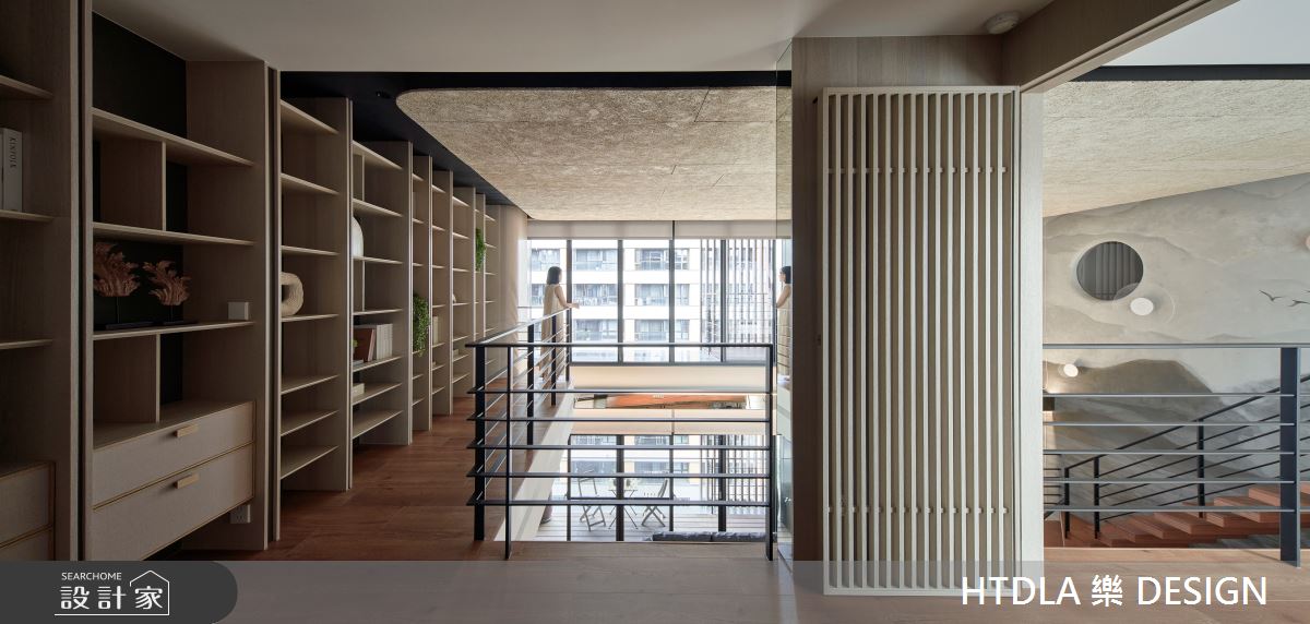 80坪新成屋(5年以下)＿混搭風走廊案例圖片＿樂之設計＿樂之設計_飄洋過海遇見你_台北之25