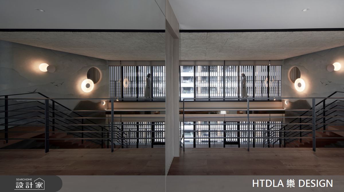 80坪新成屋(5年以下)＿混搭風走廊案例圖片＿樂之設計＿樂之設計_飄洋過海遇見你_台北之26