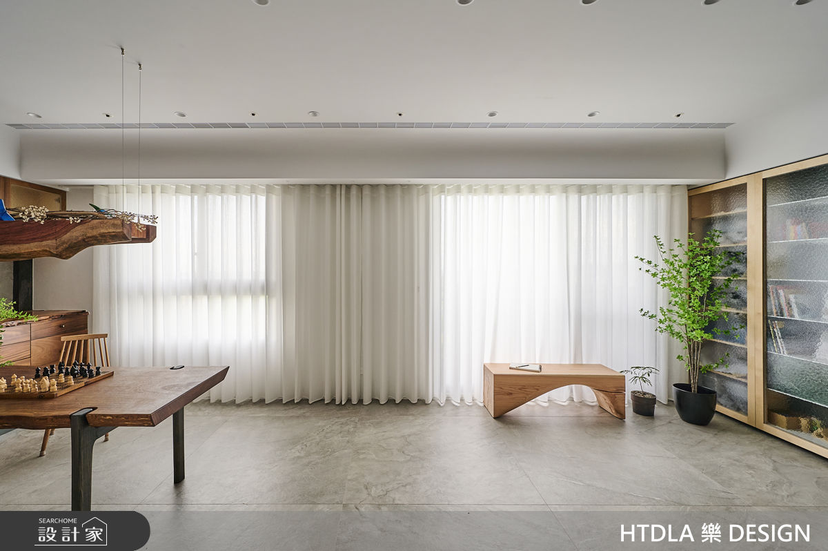 35坪新成屋(5年以下)＿混搭風客廳案例圖片＿樂之設計＿樂之設計_清水高湯宅之7