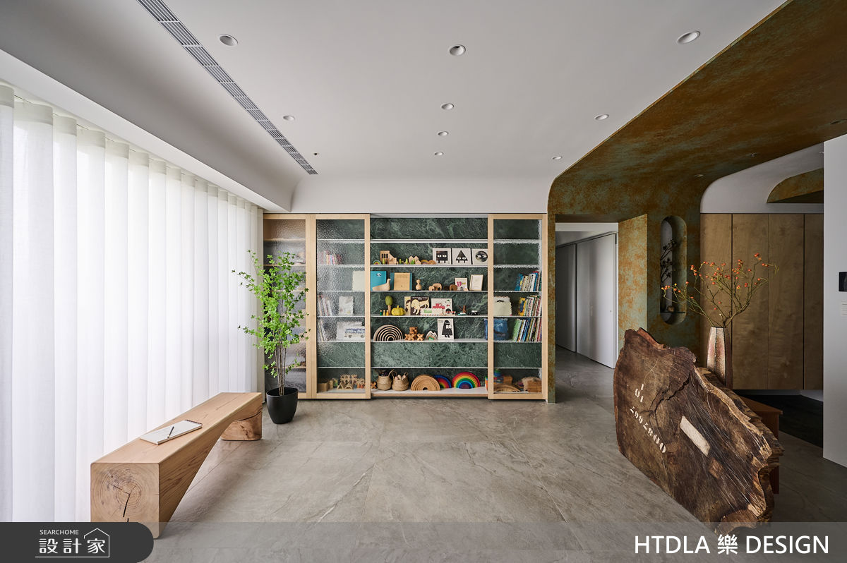 35坪新成屋(5年以下)＿混搭風客廳案例圖片＿樂之設計＿樂之設計_清水高湯宅之3
