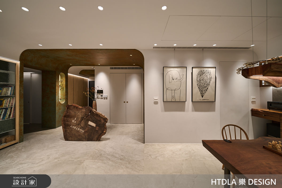 35坪新成屋(5年以下)＿混搭風客廳案例圖片＿樂之設計＿樂之設計_清水高湯宅之12