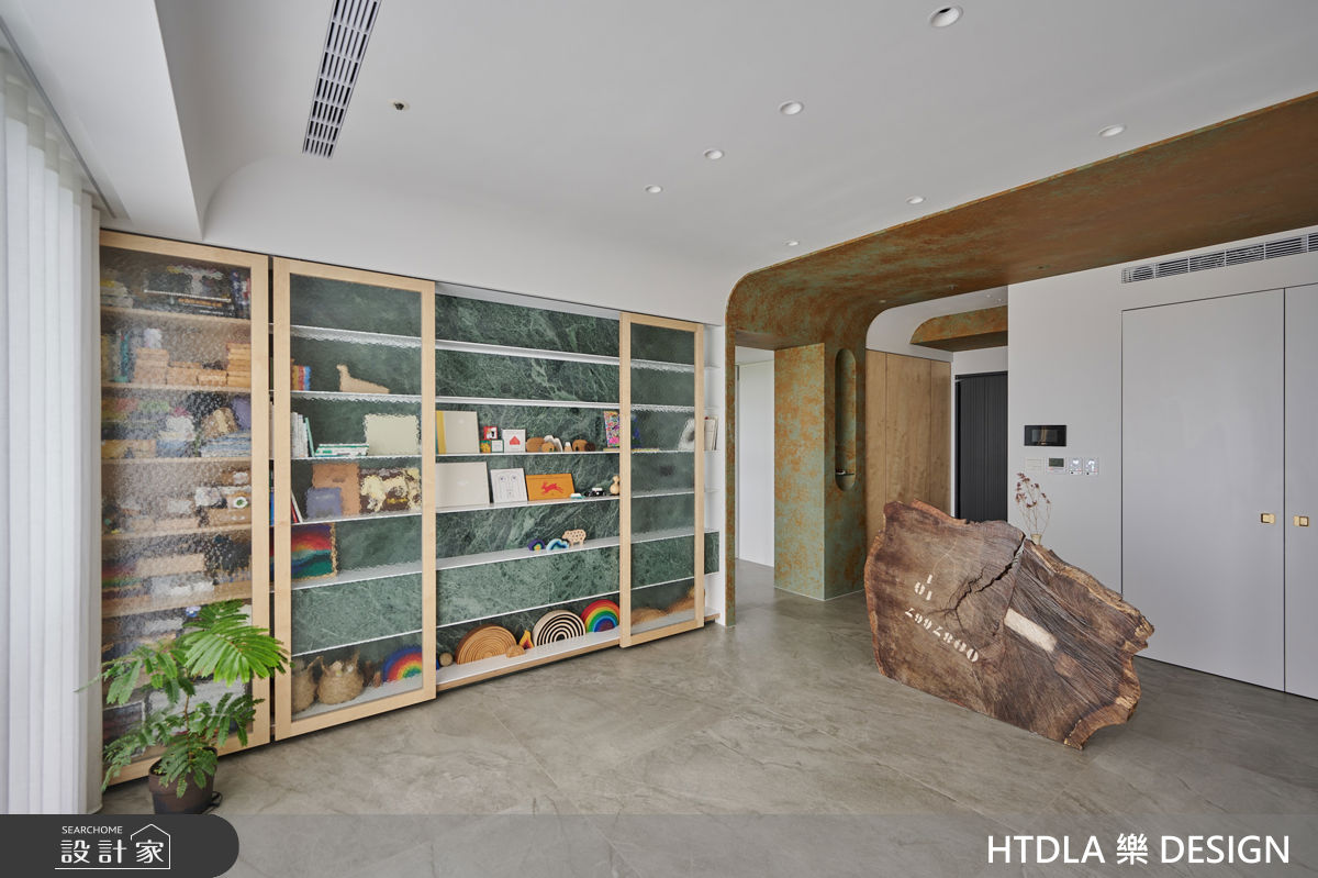 35坪新成屋(5年以下)＿混搭風客廳案例圖片＿樂之設計＿樂之設計_清水高湯宅之17