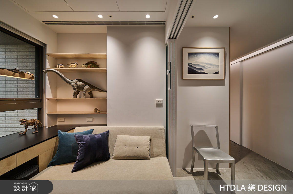 35坪新成屋(5年以下)＿混搭風書房案例圖片＿樂之設計＿樂之設計_清水高湯宅之38