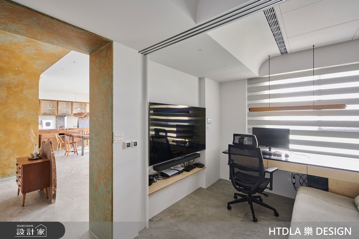 35坪新成屋(5年以下)＿混搭風書房案例圖片＿樂之設計＿樂之設計_清水高湯宅之40