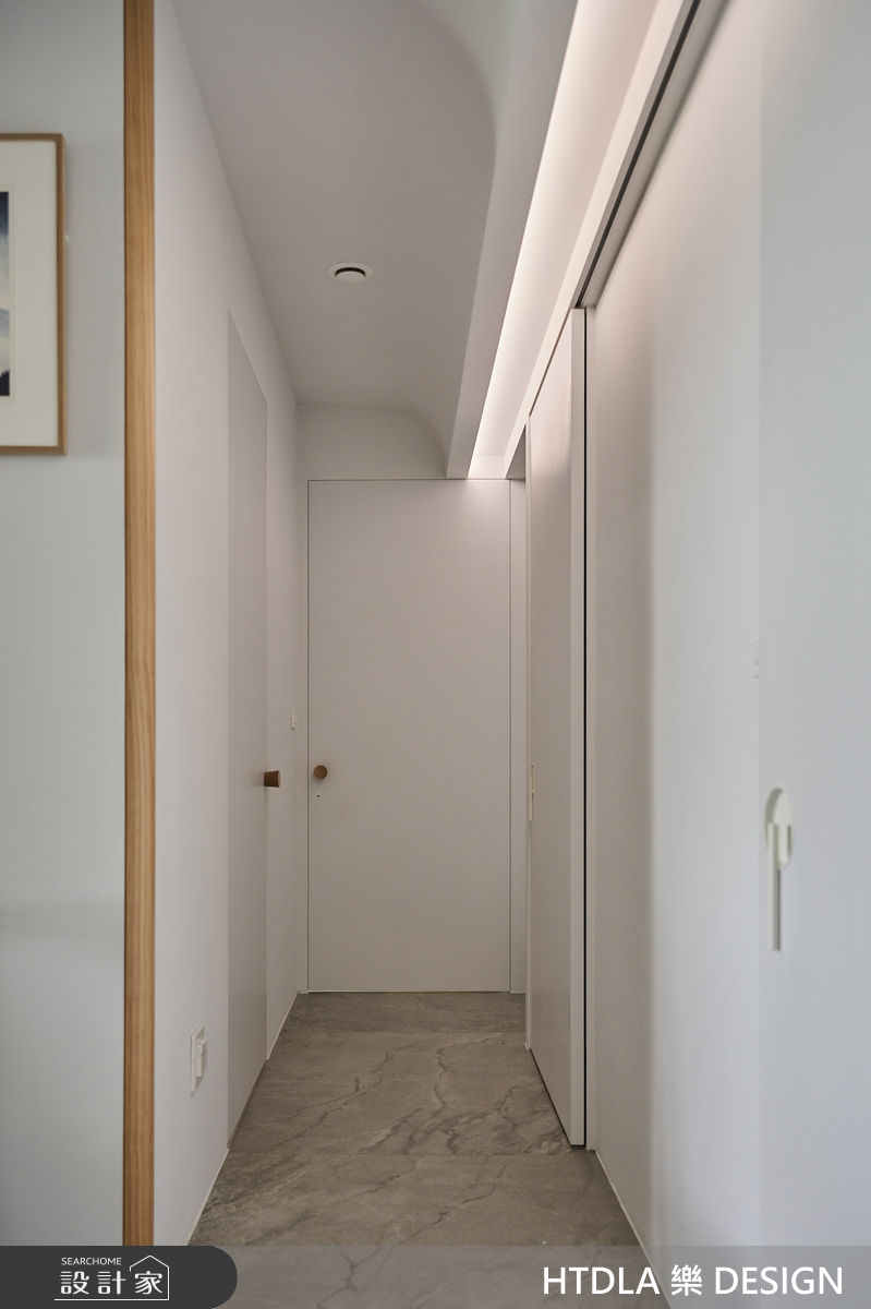 35坪新成屋(5年以下)＿混搭風走廊案例圖片＿樂之設計＿樂之設計_清水高湯宅之46