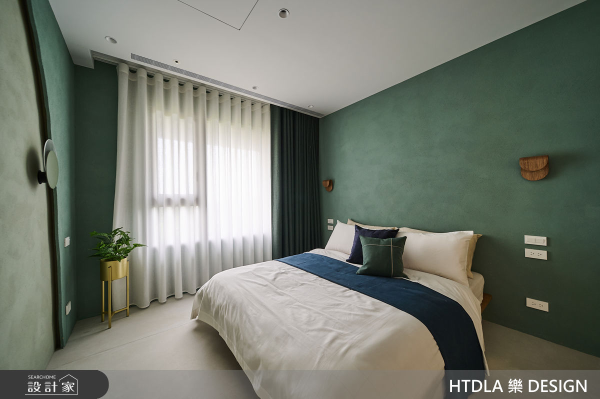 35坪新成屋(5年以下)＿混搭風臥室案例圖片＿樂之設計＿樂之設計_清水高湯宅之47