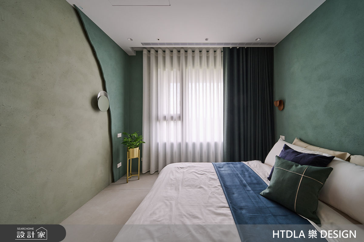 35坪新成屋(5年以下)＿混搭風臥室案例圖片＿樂之設計＿樂之設計_清水高湯宅之48