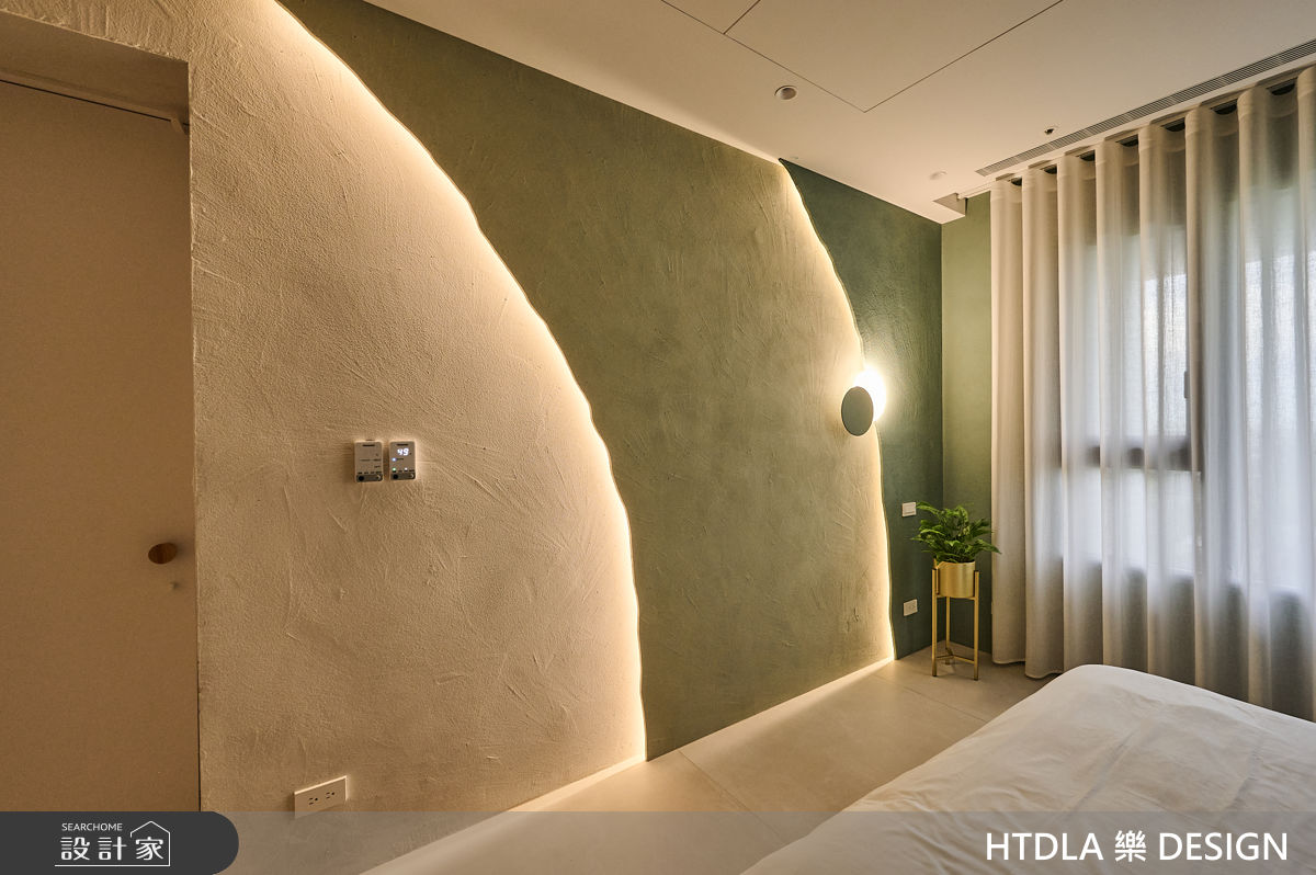 35坪新成屋(5年以下)＿混搭風臥室案例圖片＿樂之設計＿樂之設計_清水高湯宅之53