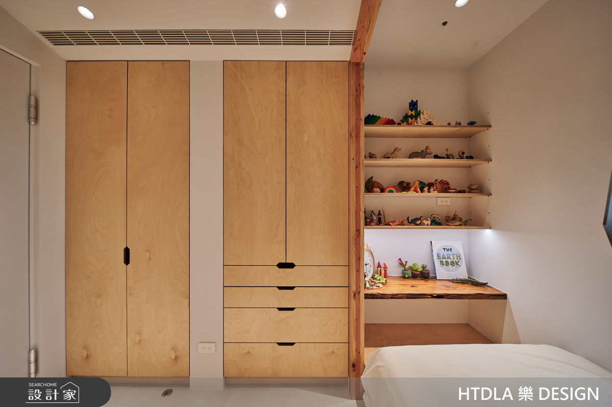 35坪新成屋(5年以下)＿混搭風兒童房兒童房案例圖片＿樂之設計＿樂之設計_清水高湯宅之65