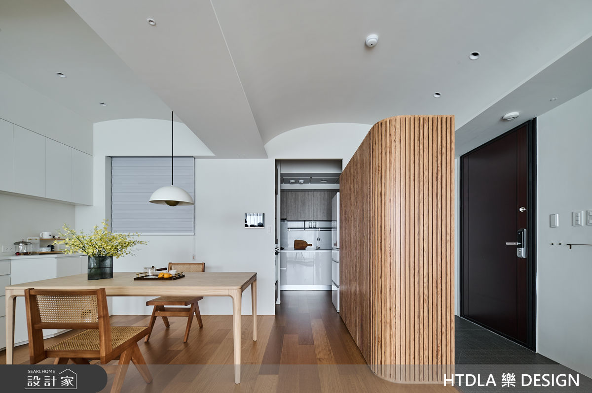 16坪新成屋(5年以下)＿現代風玄關餐廳廚房案例圖片＿樂之設計＿樂之設計_上和闕宅之4