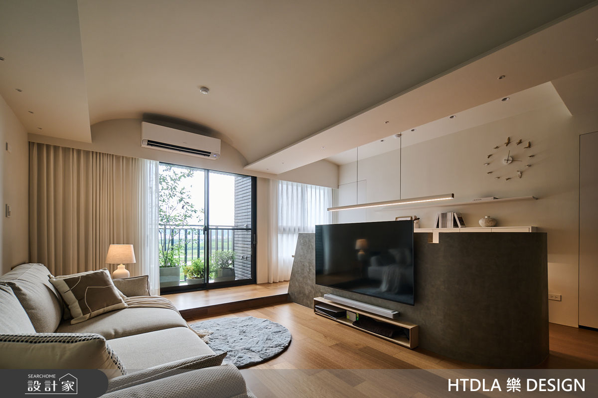 16坪新成屋(5年以下)＿現代風客廳案例圖片＿樂之設計＿樂之設計_上和闕宅之15