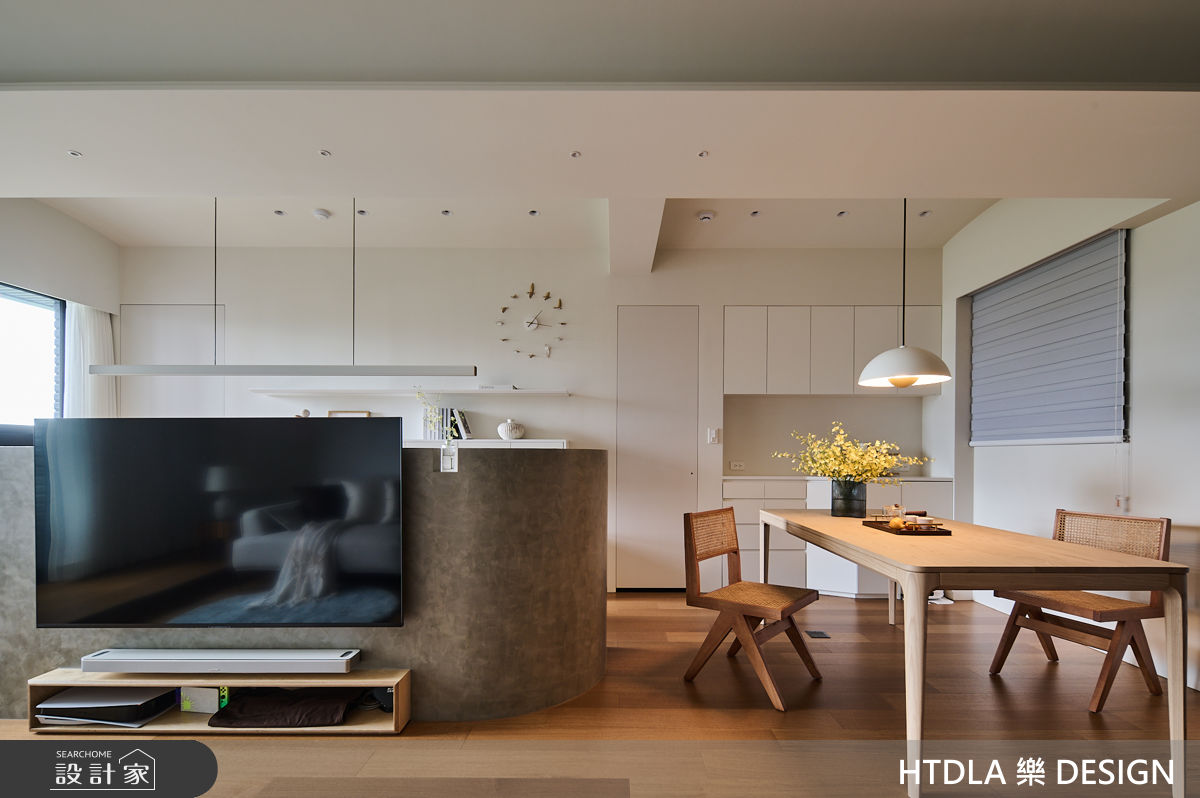 16坪新成屋(5年以下)＿現代風客廳餐廳案例圖片＿樂之設計＿樂之設計_上和闕宅之23