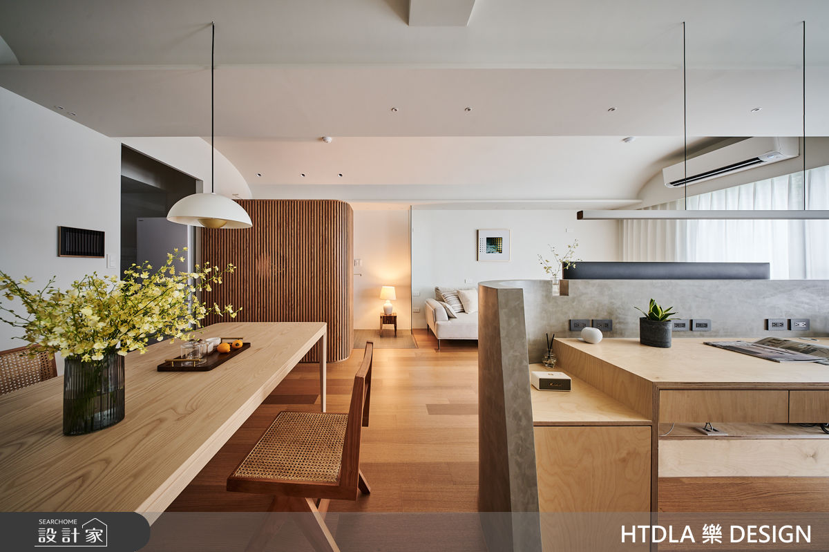 16坪新成屋(5年以下)＿現代風餐廳書房案例圖片＿樂之設計＿樂之設計_上和闕宅之26