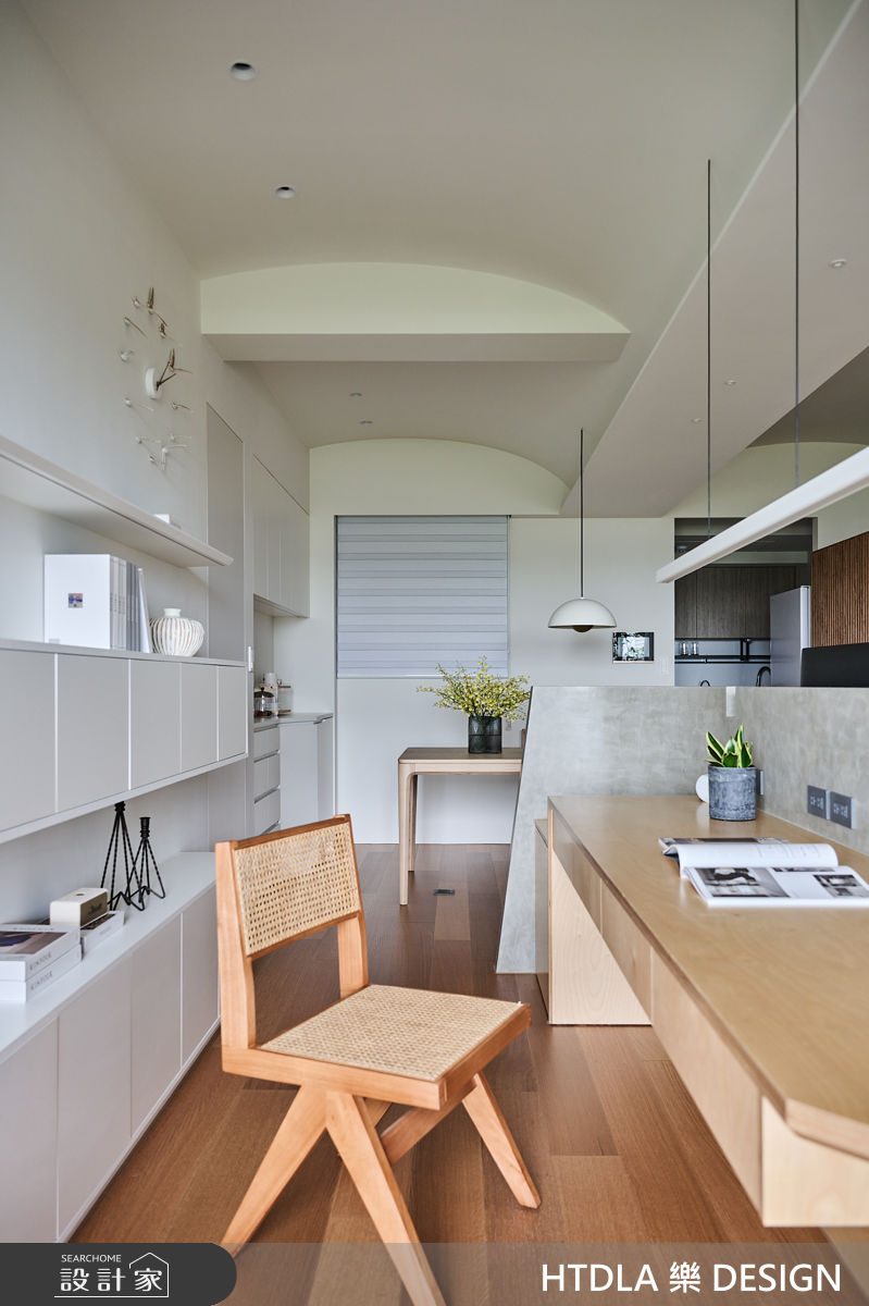 16坪新成屋(5年以下)＿現代風書房案例圖片＿樂之設計＿樂之設計_上和闕宅之37