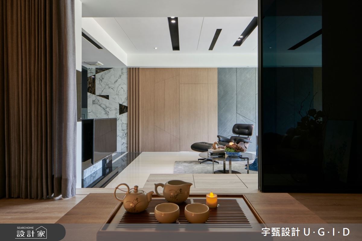 46坪新成屋(5年以下)＿現代風客廳案例圖片＿宇甄設計＿宇甄_01之4