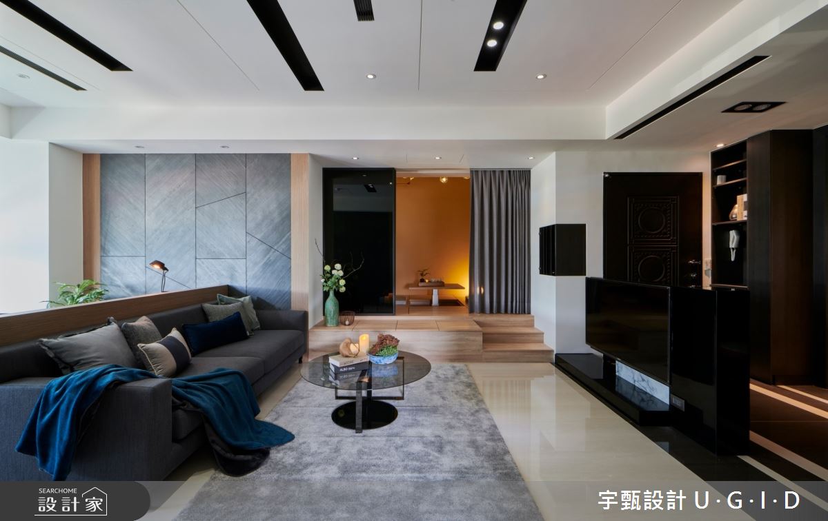 46坪新成屋(5年以下)＿現代風客廳案例圖片＿宇甄設計＿宇甄_01之2