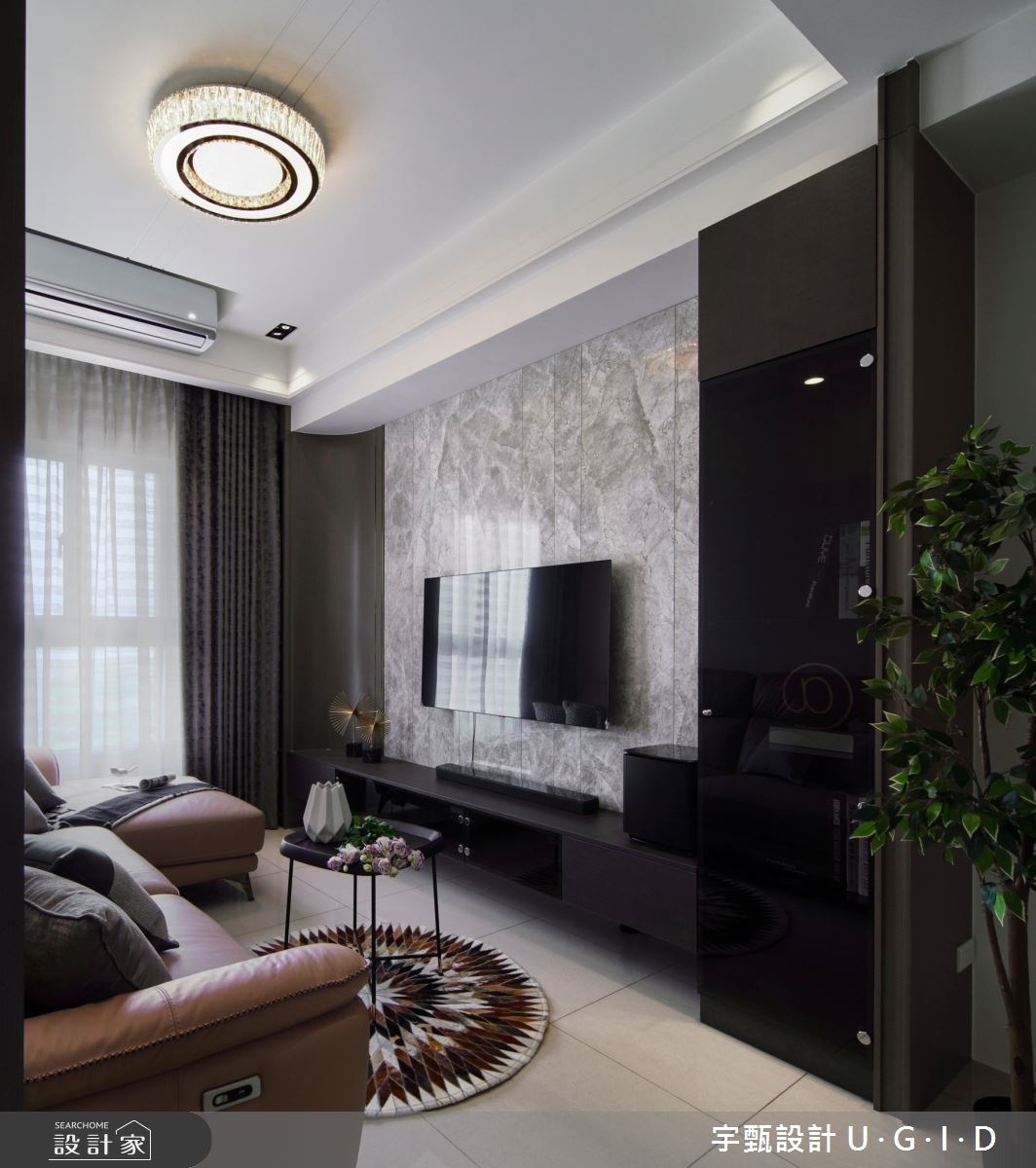 20坪新成屋(5年以下)＿現代風客廳案例圖片＿宇甄設計＿宇甄_02之1