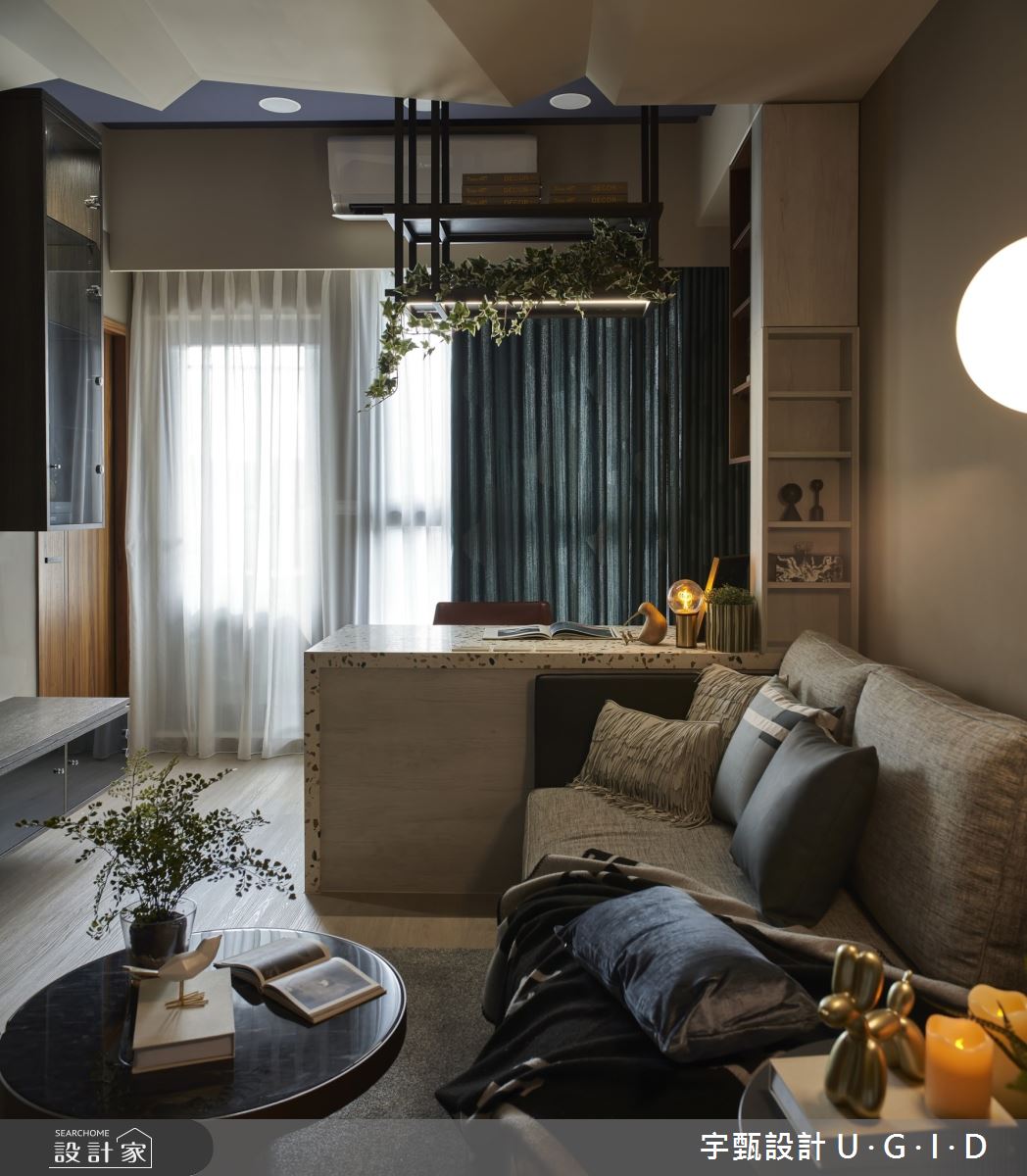 13坪新成屋(5年以下)＿現代風客廳案例圖片＿宇甄設計＿宇甄_04之5