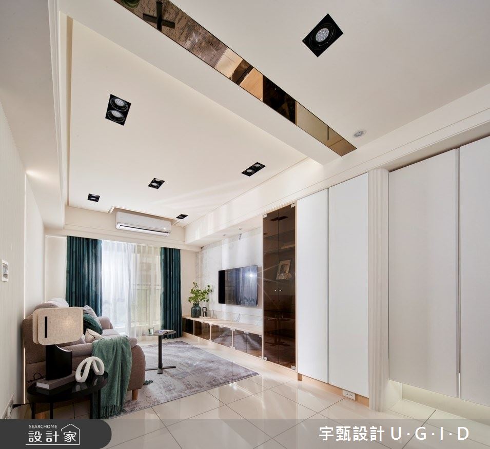 20坪新成屋(5年以下)＿現代風客廳案例圖片＿宇甄設計＿宇甄_07之6