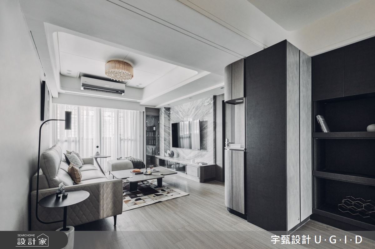 35坪老屋(16~30年)＿現代風客廳案例圖片＿宇甄設計＿宇甄_08之2