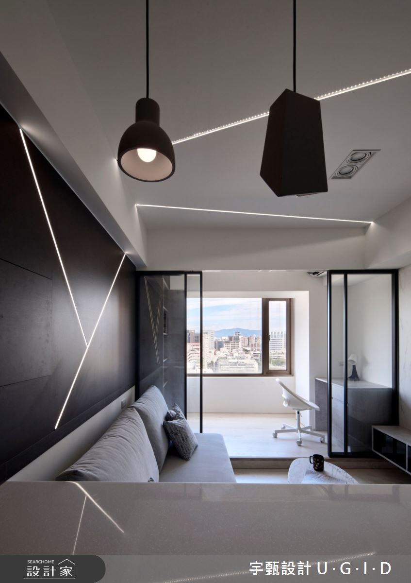 15坪老屋(31~40年)＿現代風客廳書房多功能室案例圖片＿宇甄設計＿宇甄_13之6