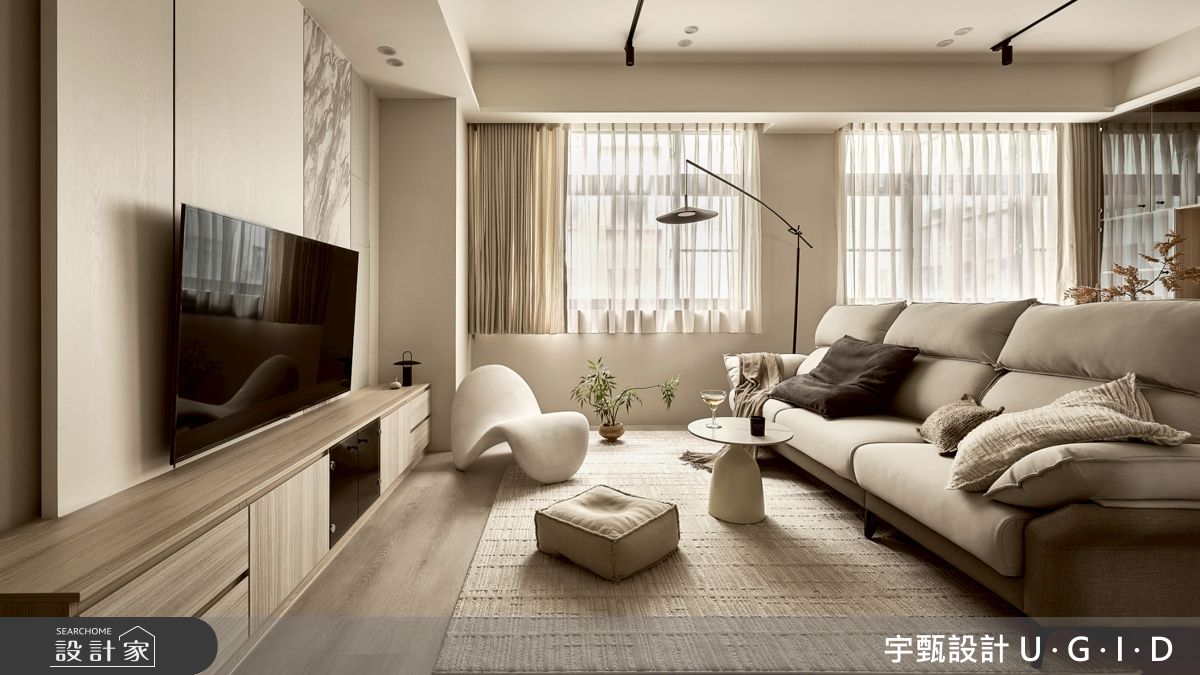 37坪老屋(16~30年)＿北歐風客廳案例圖片＿宇甄設計＿宇甄_23之1