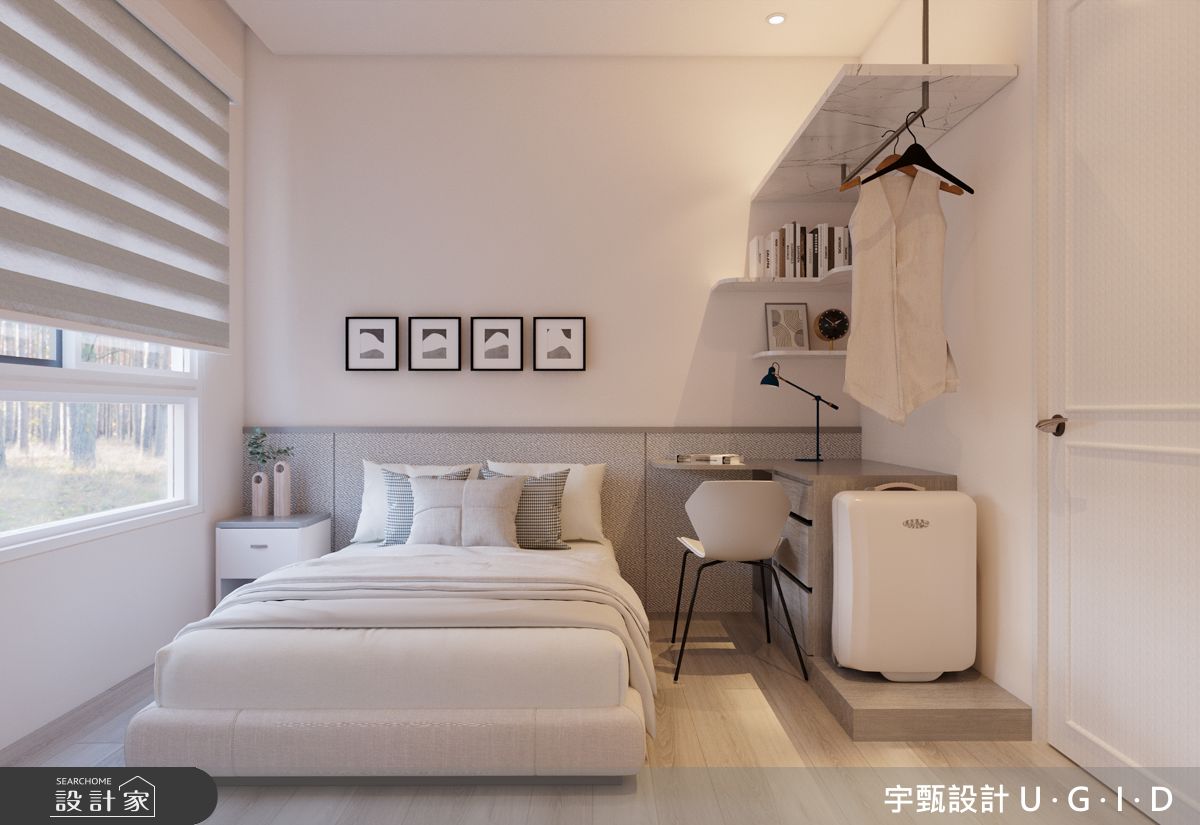 15坪新成屋(5年以下)＿現代風臥室案例圖片＿宇甄設計＿宇甄_24之7