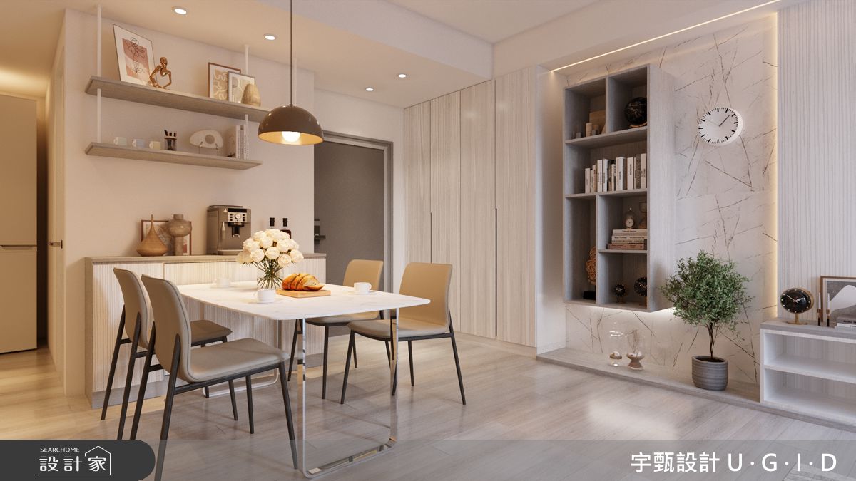 15坪新成屋(5年以下)＿現代風玄關餐廳案例圖片＿宇甄設計＿宇甄_24之3
