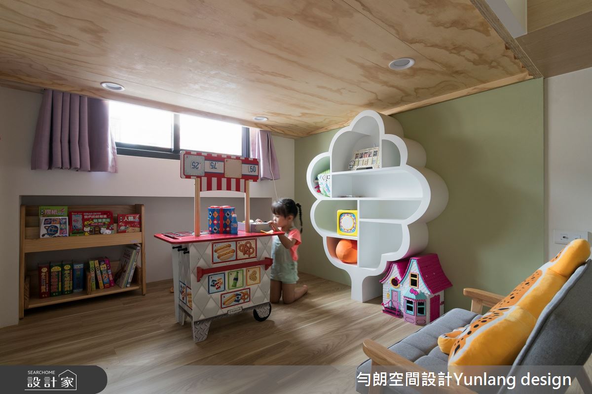 66坪新成屋(5年以下)＿混搭風兒童房兒童房案例圖片＿勻朗空間室內裝修有限公司＿勻朗_童趣畫藝_台南透天別墅之9
