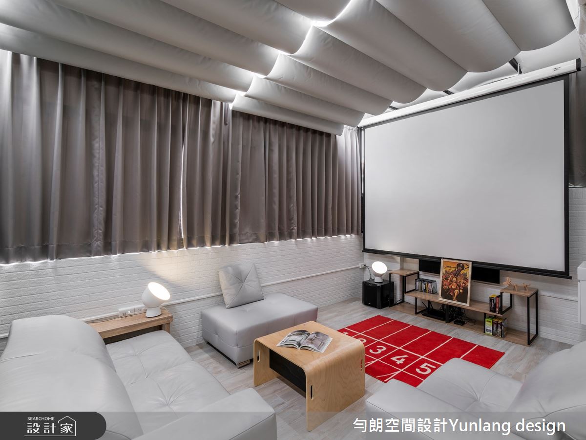 66坪新成屋(5年以下)＿混搭風多功能室案例圖片＿勻朗空間室內裝修有限公司＿勻朗_童趣畫藝_台南透天別墅之11