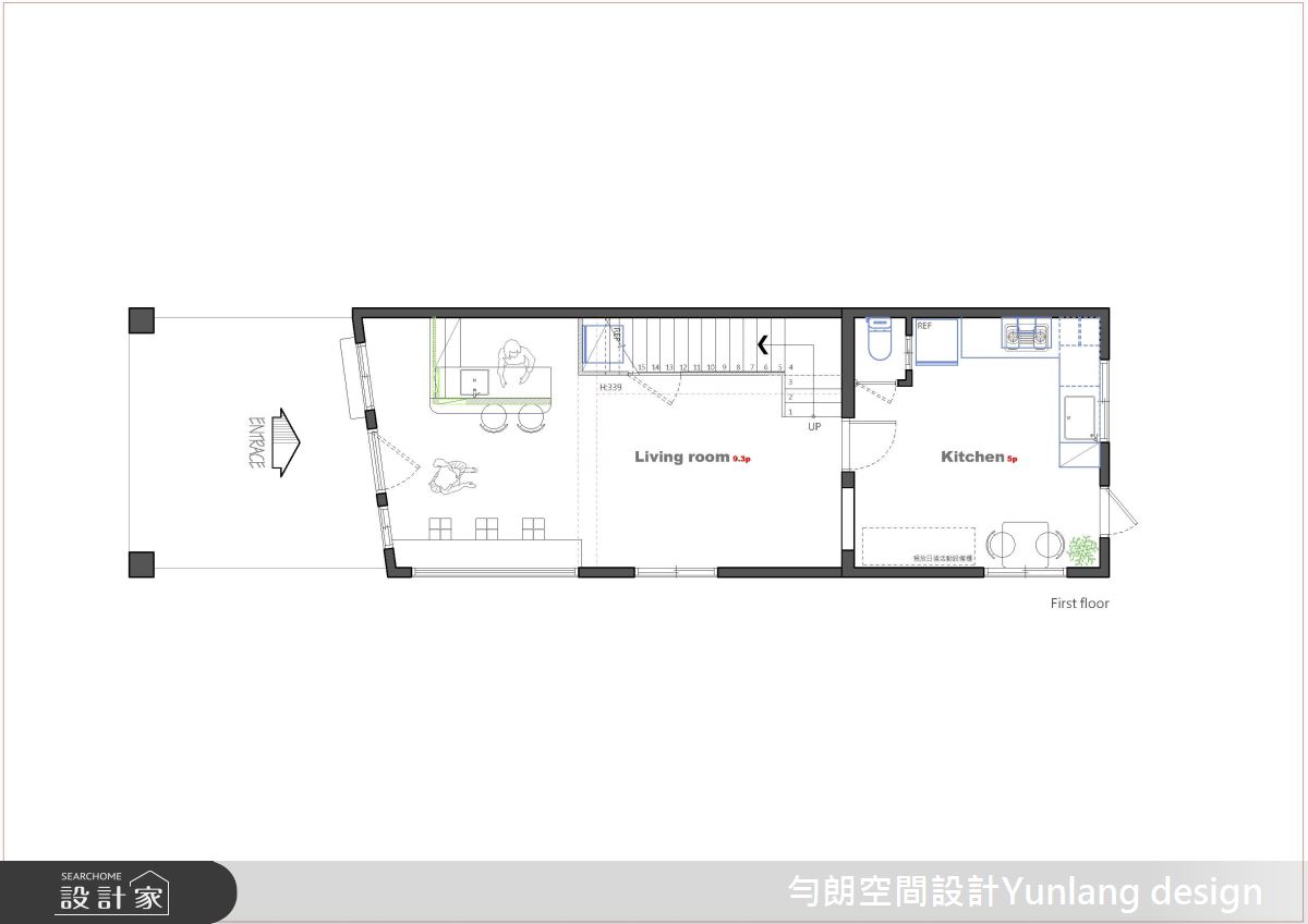 40坪老屋(31~40年)＿工業風案例圖片＿勻朗空間室內裝修有限公司＿勻朗_時空交織_高雄40坪糖霜餅乾工作室之33