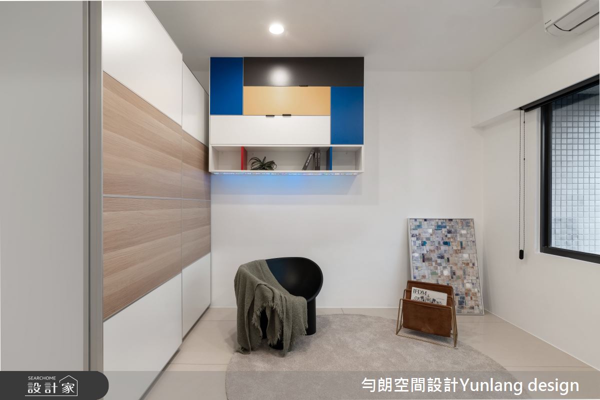 50坪新成屋(5年以下)＿現代風多功能室案例圖片＿勻朗空間室內裝修有限公司＿勻朗_晝夜凝靜_高雄50坪新成屋之8