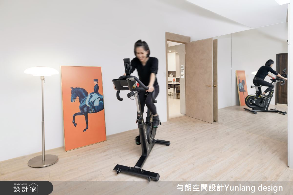 50坪新成屋(5年以下)＿現代風多功能室案例圖片＿勻朗空間室內裝修有限公司＿勻朗_晝夜凝靜_高雄50坪新成屋之10