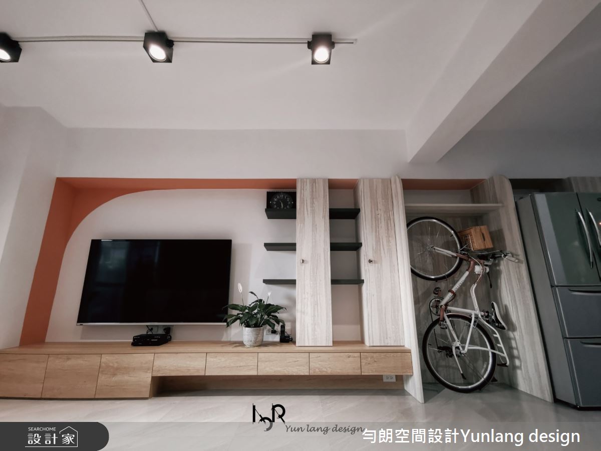 33坪老屋(16~30年)＿簡約風客廳案例圖片＿勻朗空間室內裝修有限公司＿勻朗_樂齡美學_高雄33坪老屋之9